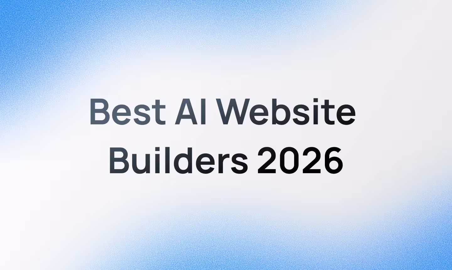 Best AI Website Builders in 2026