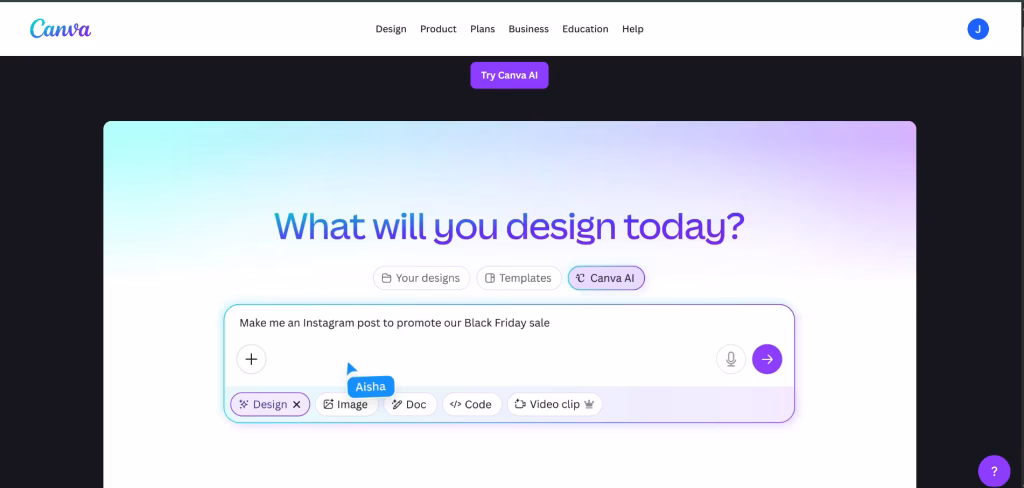 Canva AI