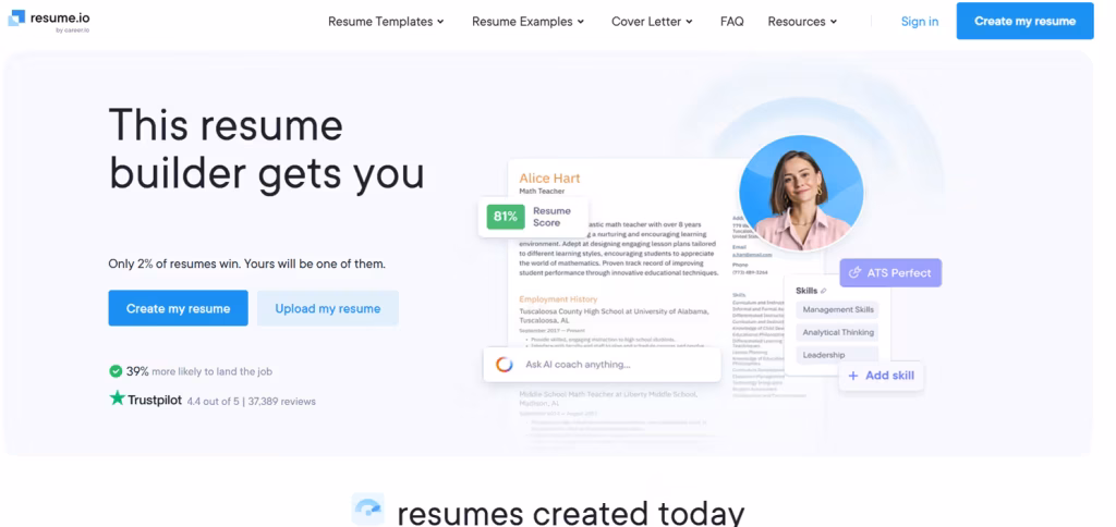 Resume.io